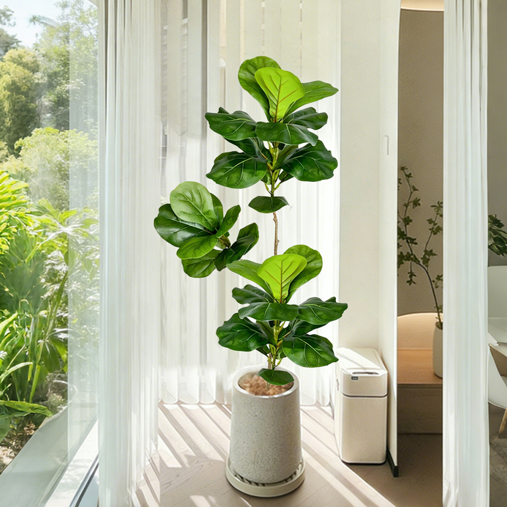 70-135cm Large Artificial Fidd - Ficus Lyrata Tree recension och pris