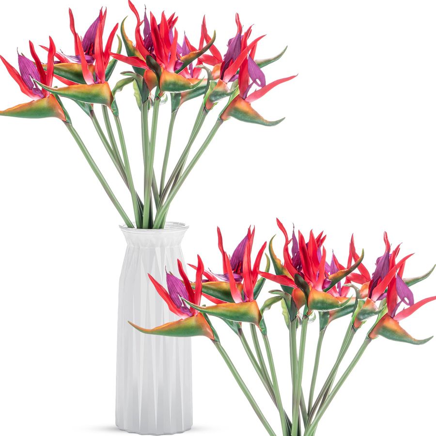 12 Pcs Bird of Paradise Artifi - Bird Paradise Strelitzia recension och pris