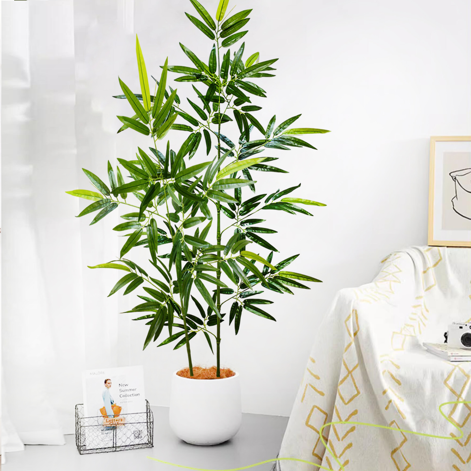 100-240cm/94.4in Artificial ba - Dracaena Marginata recension och pris