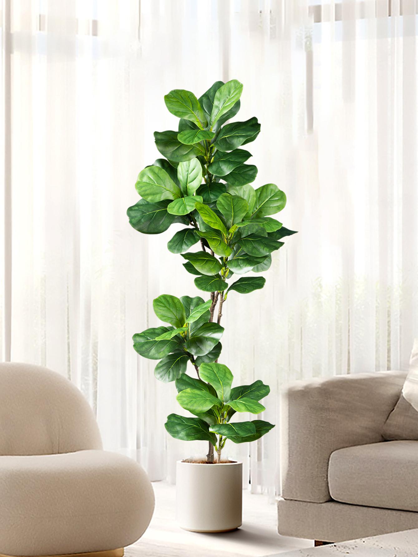 70-135cm Large Artificial Ficu - Dracaena Marginata recension och pris