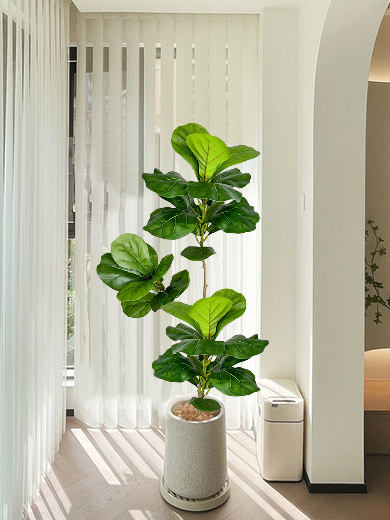 70-135cm Large Artificial Ficu - Dracaena Marginata recension och pris