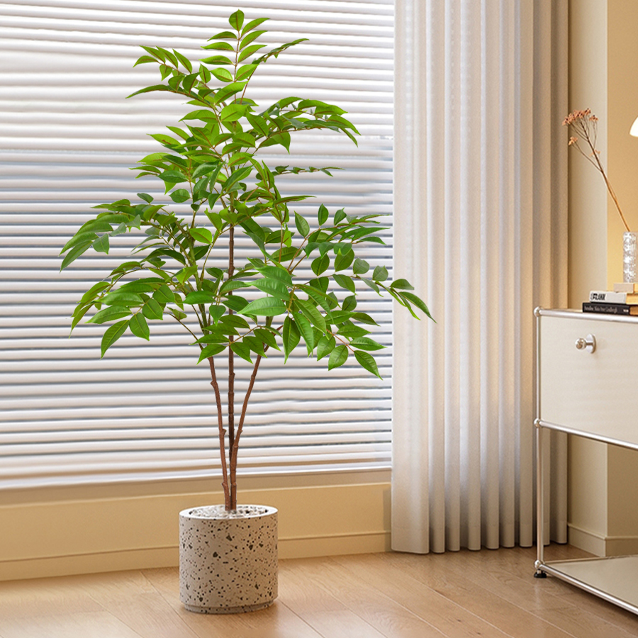 76-140cm Large Artificial Ficu - Ficus Lyrata Tree recension och pris