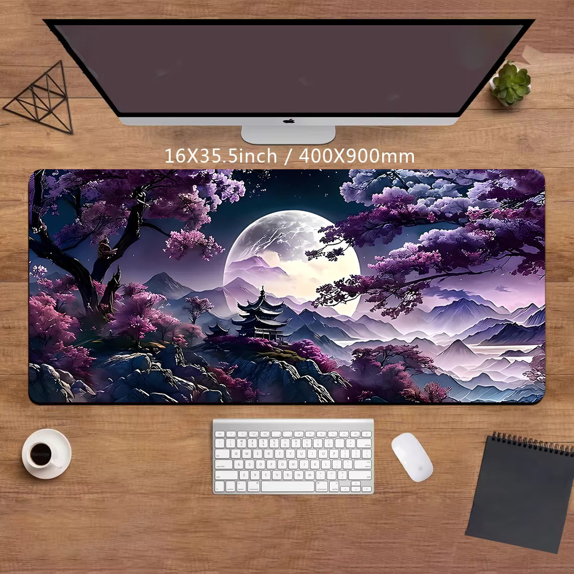Purple mountain moon Mouse Pad - Tradescantia Purple recension och pris
