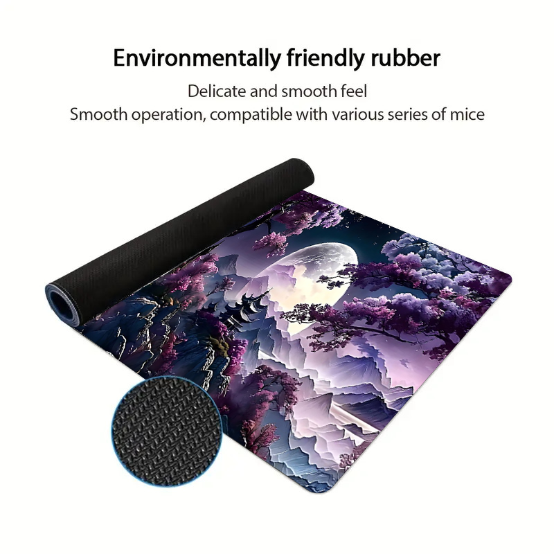 Purple mountain moon Mouse Pad - Tradescantia Purple recension och pris