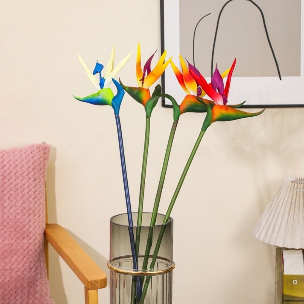 New Long Stem Artificial Bird  - Bird Paradise Strelitzia recension och pris