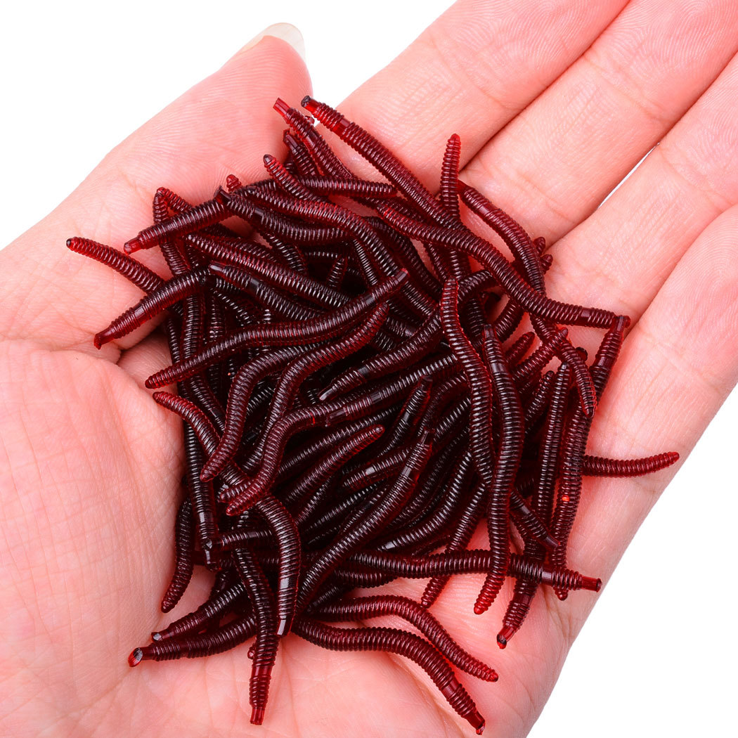20PCS-100PCS 3.5cm 0.15g Soft  - Aglaonema Red recension och pris