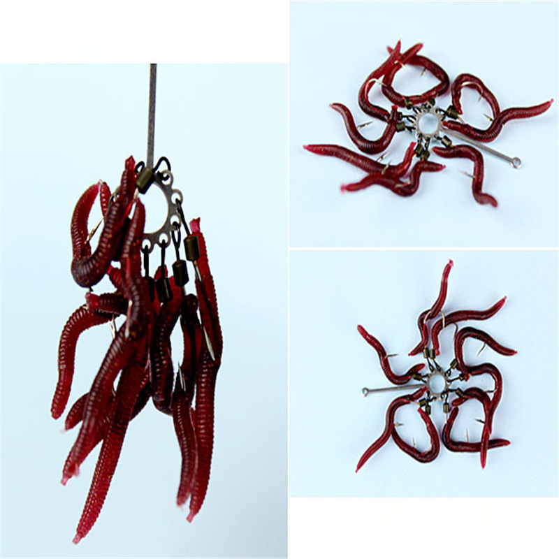 20PCS-100PCS 3.5cm 0.15g Soft  - Aglaonema Red recension och pris