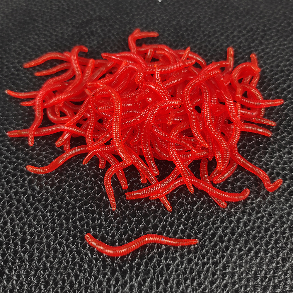 20PCS-100PCS 3.5cm 0.15g Soft  - Aglaonema Red recension och pris
