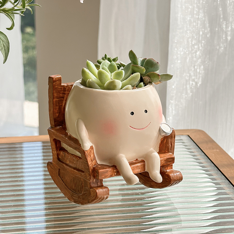 Stylish Cute Cartoon Ghost Res - Echeveria Succulent recension och pris