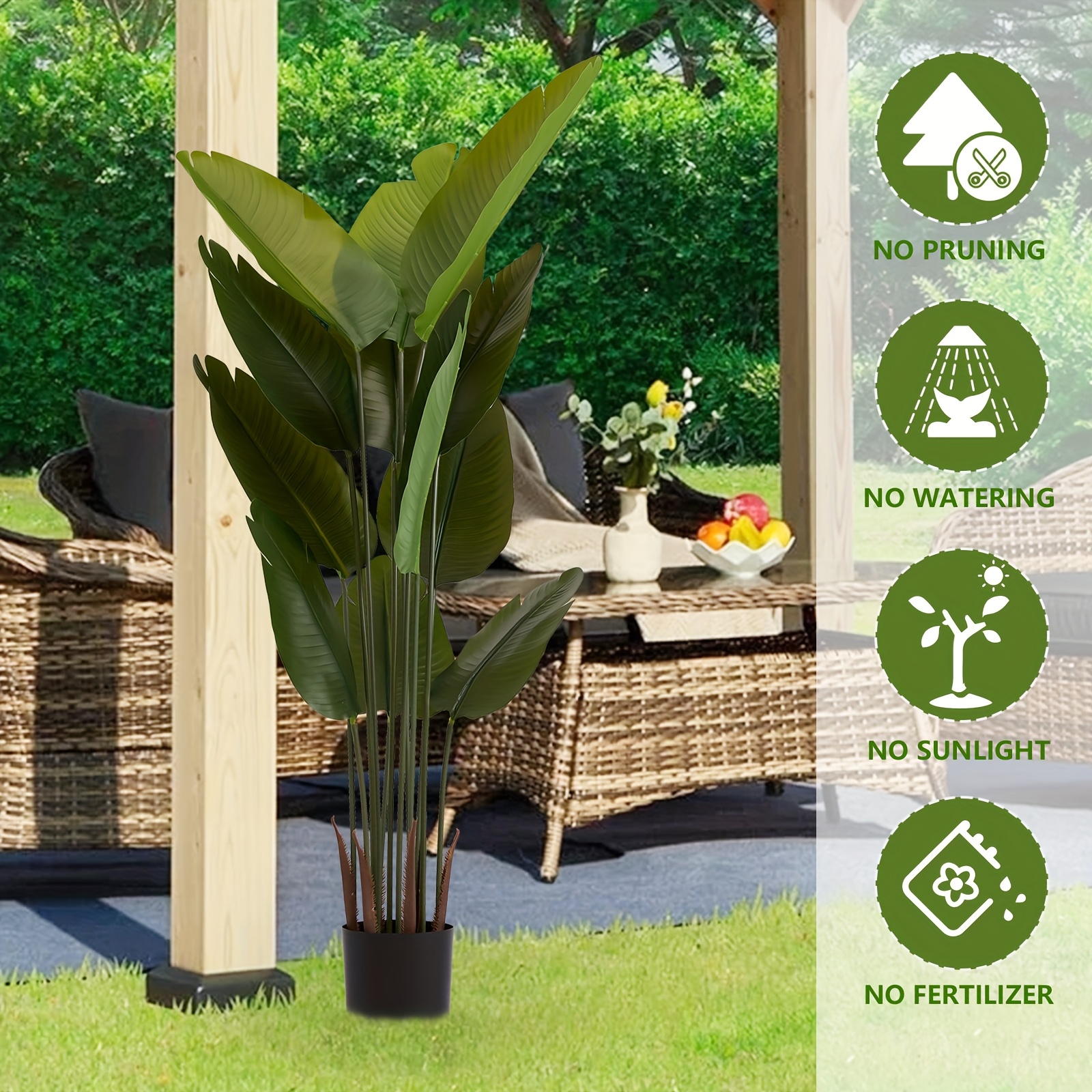 Artificial Bird Of Paradise Pl - Bird Paradise Strelitzia recension och pris