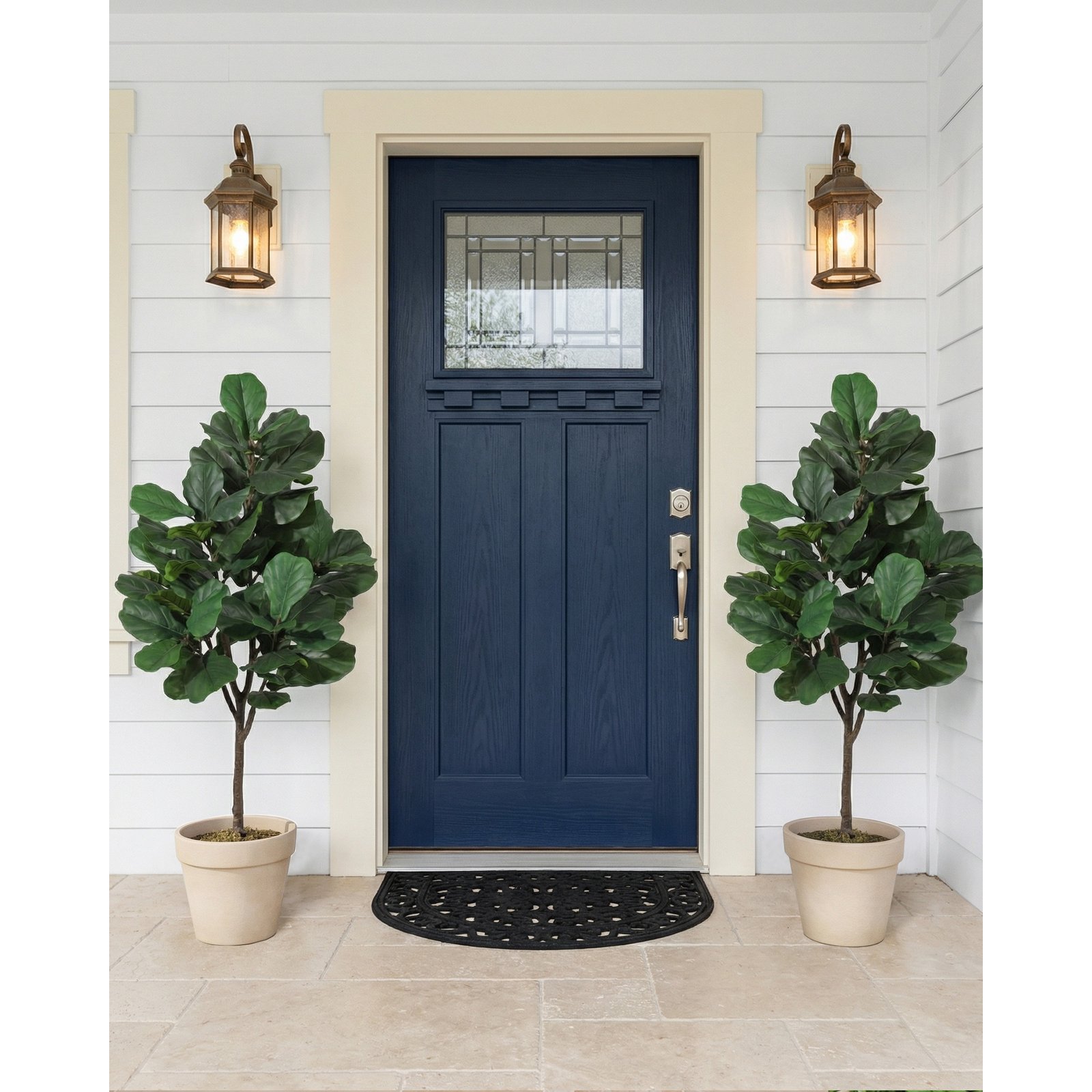 Artificial Fiddle Leaf Fig Tre - Ficus Lyrata Tree recension och pris