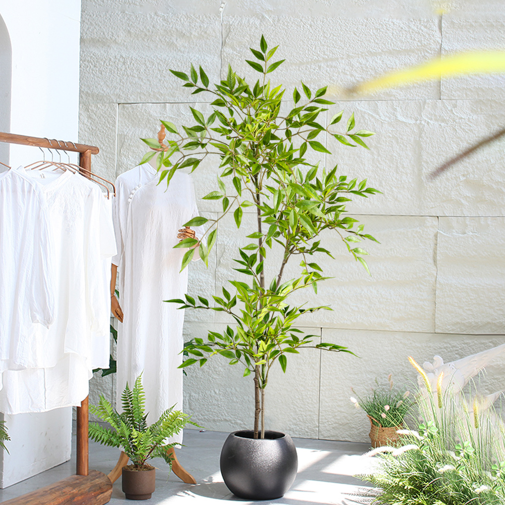 75-140cm Largen Fake Nandina T - Dracaena Marginata recension och pris