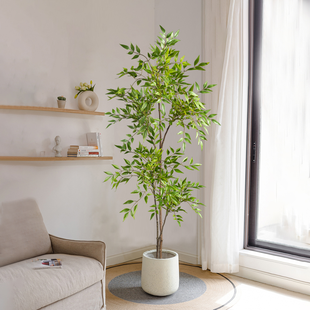75-140cm Largen Fake Nandina T - Dracaena Marginata recension och pris