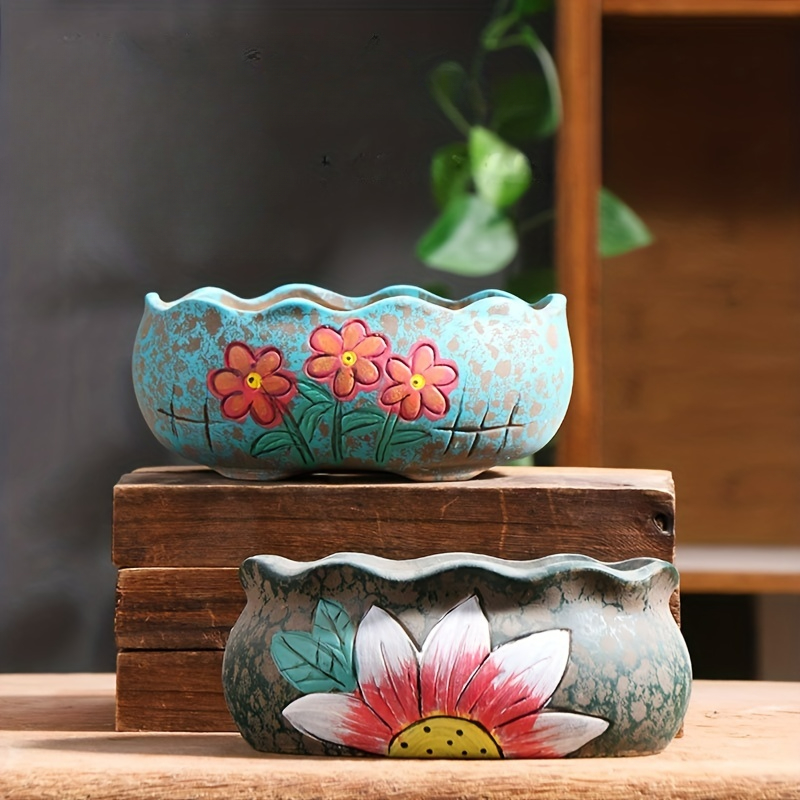 Succulent Flower Pot Ceramic L - Pilea Peperomioides recension och pris