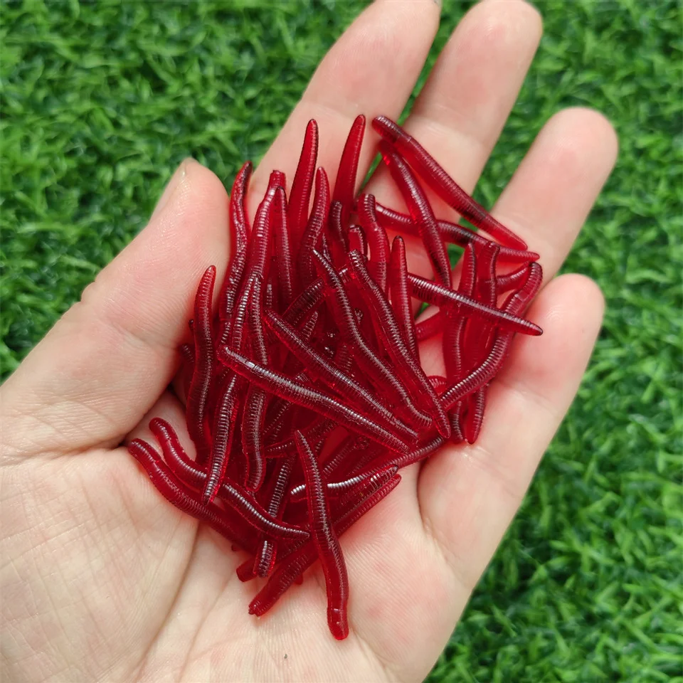 Simulated Earthworm, Red worm  - Aglaonema Red recension och pris