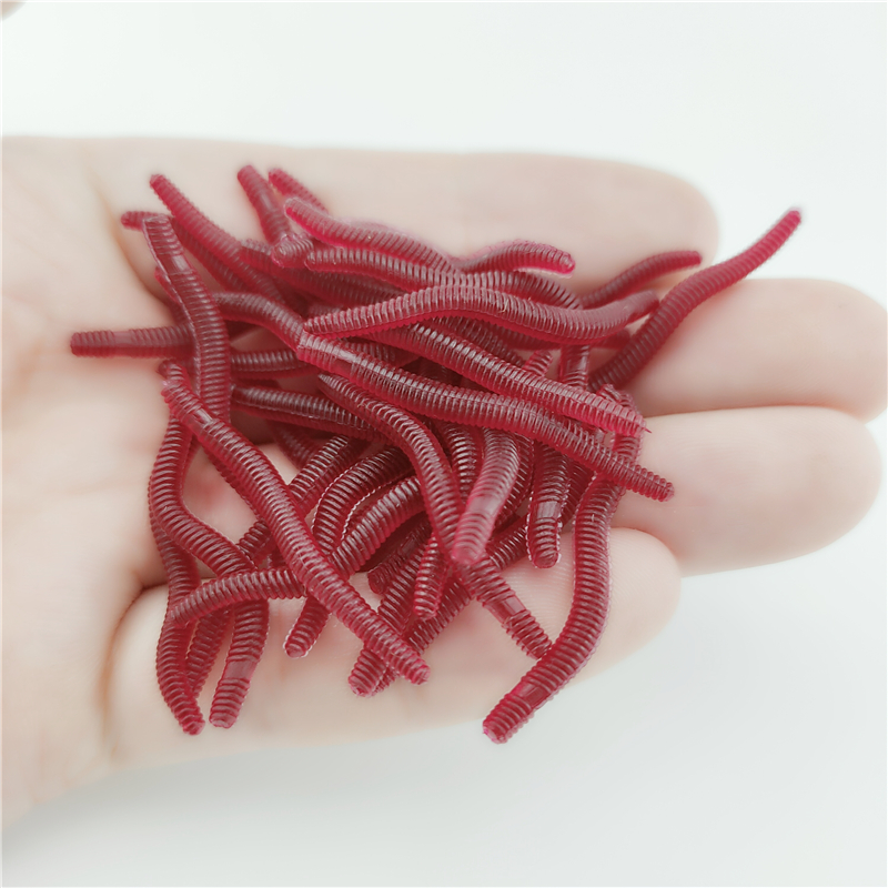 100PCS Soft Lure Bass Bream Bl - Aglaonema Red recension och pris