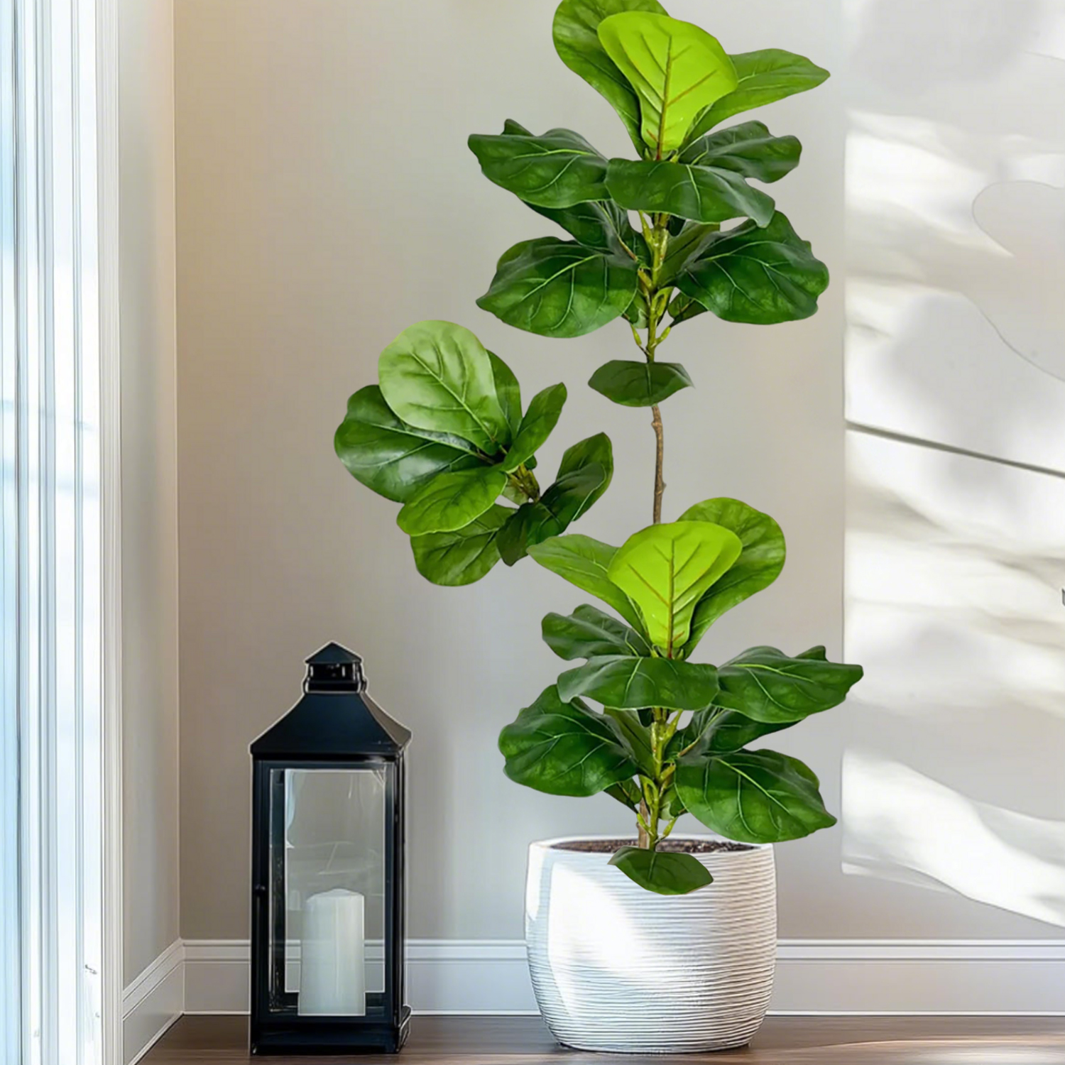 76-135cm Artificial Ficus Tree - Dracaena Marginata recension och pris