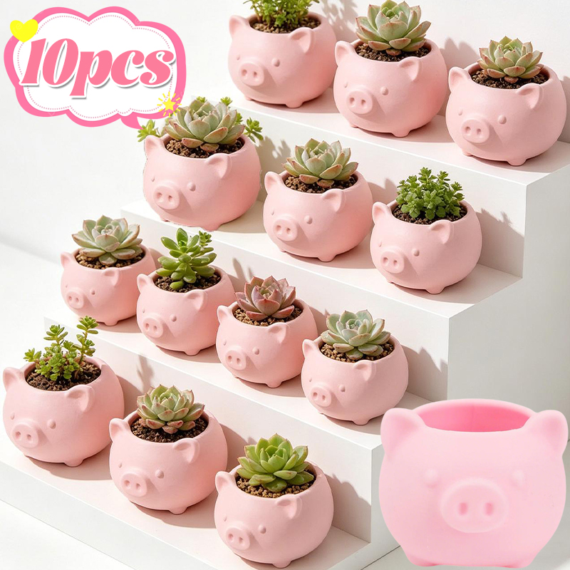 10/1pcs 3D Printed Creative Pi - Echeveria Succulent recension och pris
