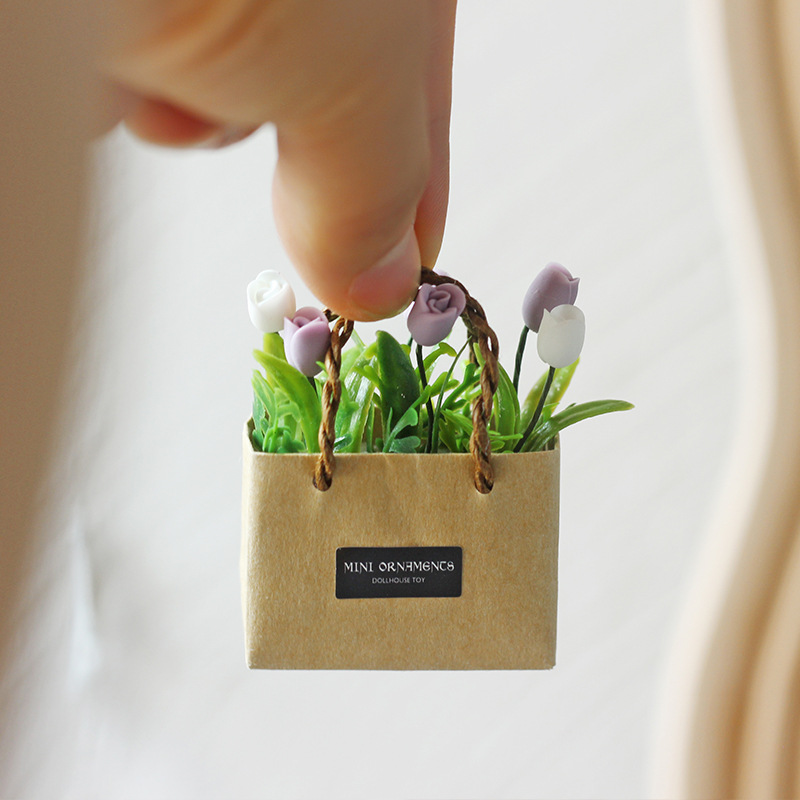 Dollhouse Miniature Simulation - Echeveria Succulent recension och pris