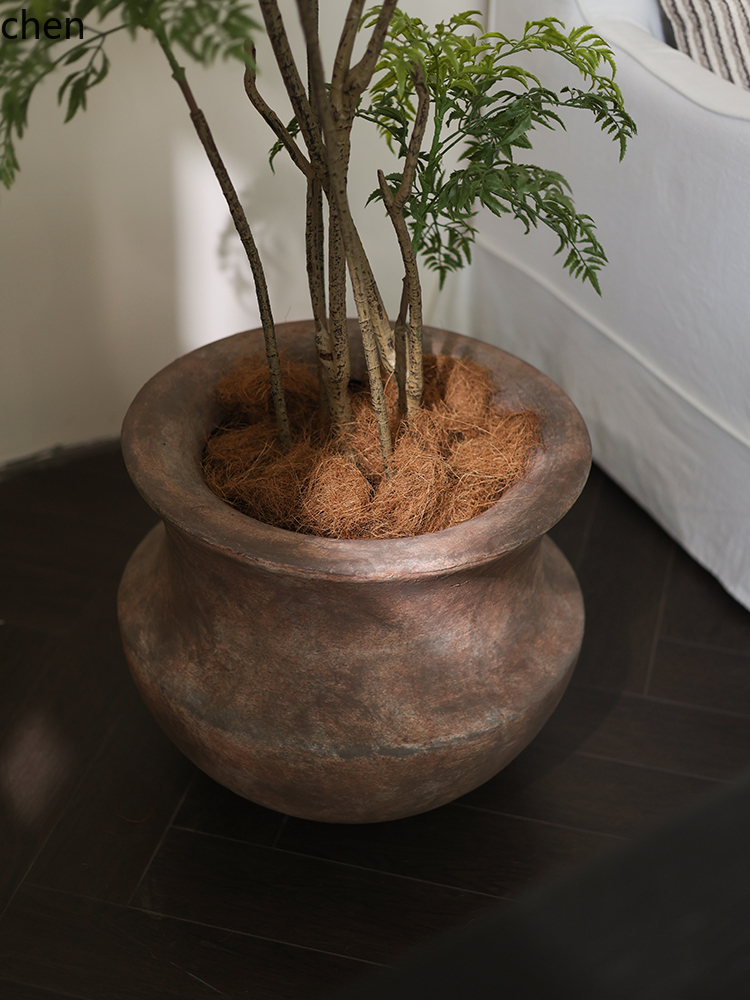 LYY  Floor Vase Green Plant Ar - Ficus Lyrata Tree recension och pris