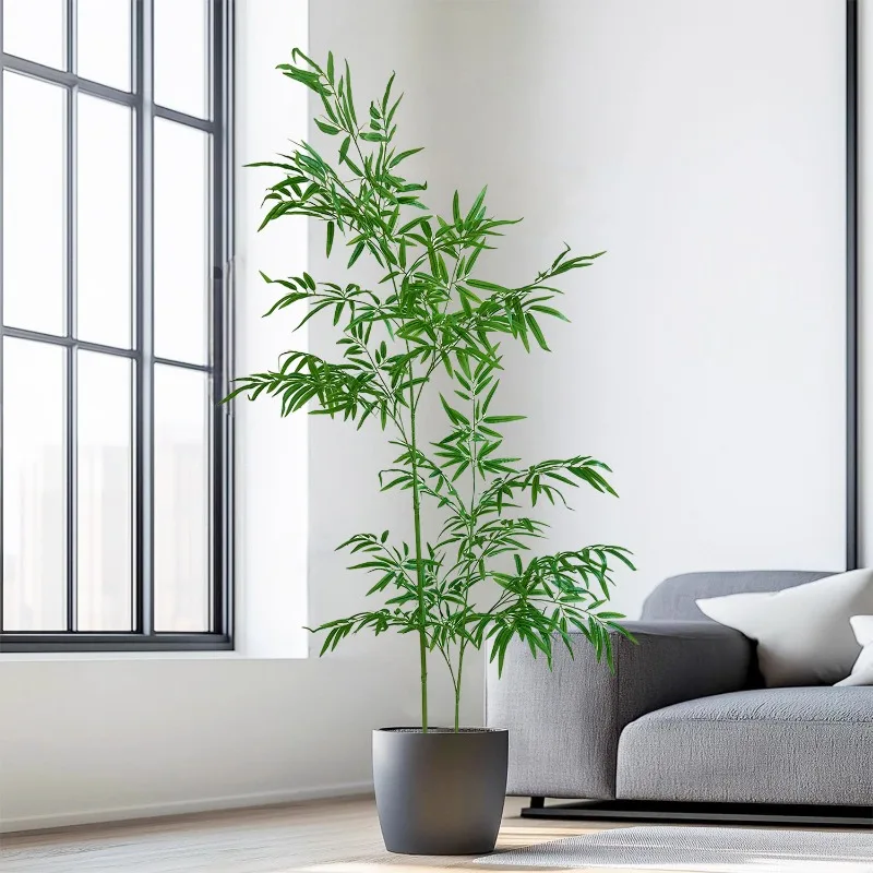 Artificial Bamboo Large Green  - Dracaena Marginata recension och pris