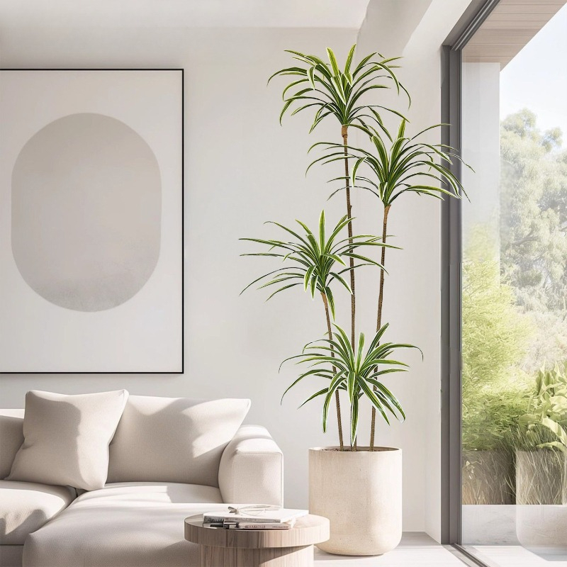Artificial Dracaena Fake Plant - Dracaena Marginata recension och pris