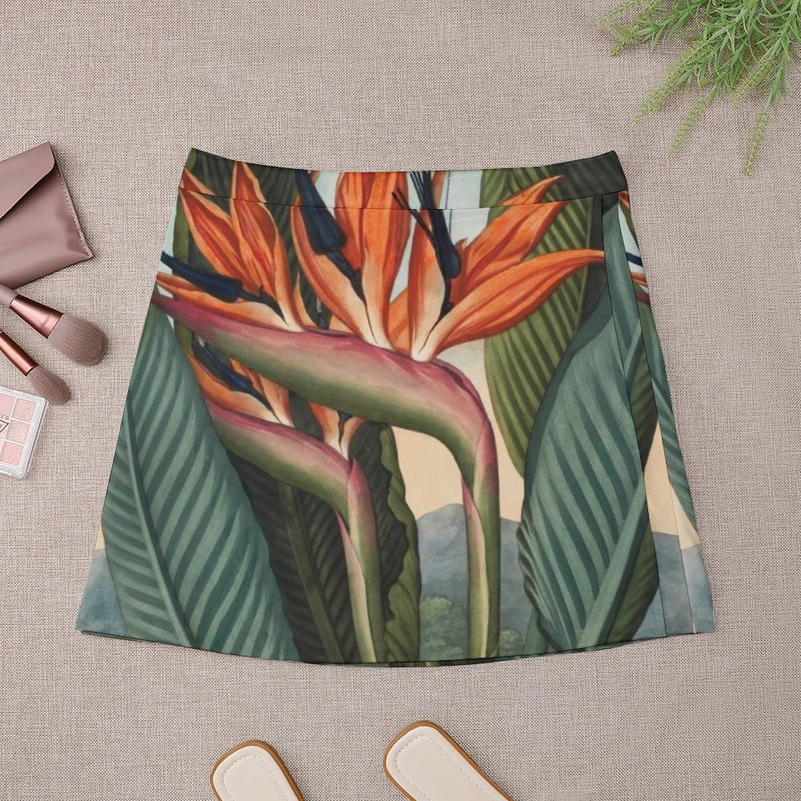 Botanical illustration: Bird o - Bird Paradise Strelitzia recension och pris