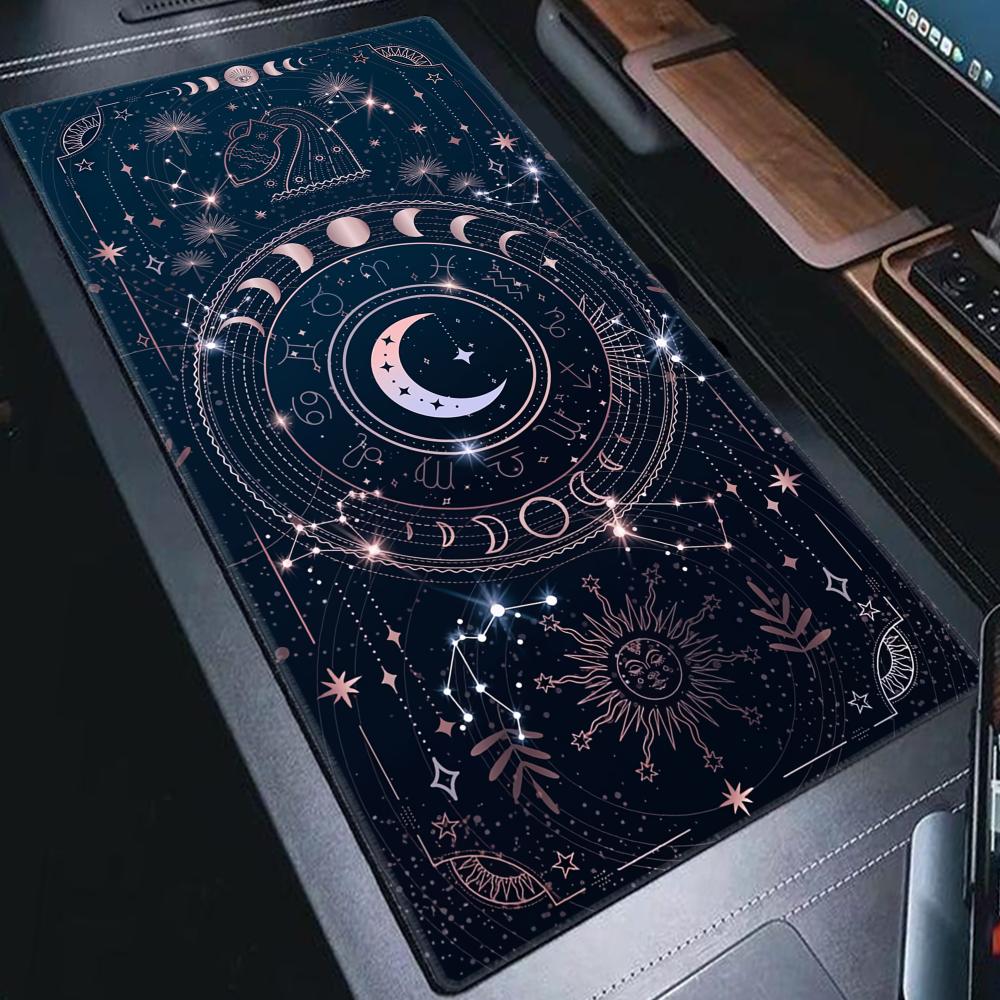 Night view Moon Star Mouse Pad - Tradescantia Purple recension och pris