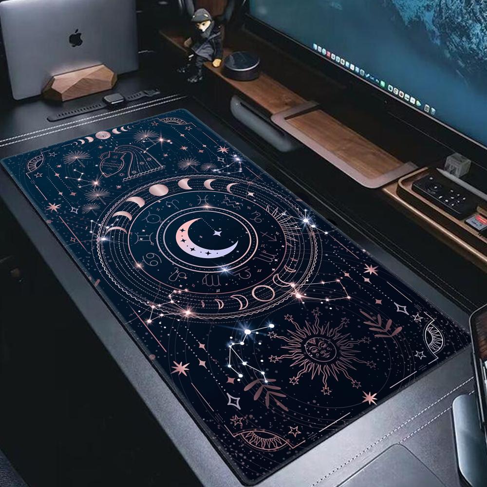 Night view Moon Star Mouse Pad - Tradescantia Purple recension och pris