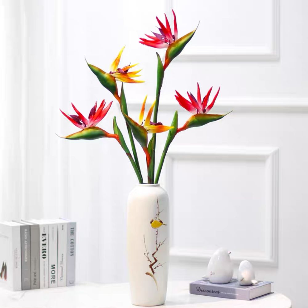 New Long Stem Artificial Bird  - Bird Paradise Strelitzia recension och pris